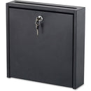 Safco 12 x 12" Wall-Mounted Inter-department Mailbox with Lock 4258BL