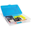 Storex Large Pencil Case, Blue 61468U12C