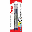 R.S.V.P. Stylus Ballpoint Pen, (0.7mm), Blue Ink, 2PC Pack BK90LBP2C