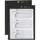 Business Source Black Backing Shop Ticket Holder 99944