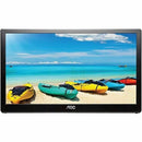 AOC I1659FWUX 16" Class Full HD LCD Monitor - 16:9 - Glossy Piano I1659FWUX