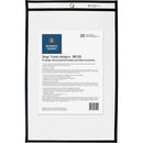 Business Source Clear Heavyweight Shop Ticket Holder 98125
