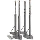 Lorell Activity Table Height-Adjustable Leg Kit - 17" to 25"H 99927