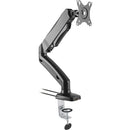 Lorell Active Office Mounting Arm for Monitor - Black 99977