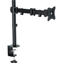 Lorell Active Office Mounting Arm for Monitor - Black 99986