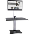 Victor High Rise Electric Height Adjustable Standing Desk Worksta DC400
