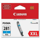 Canon CLI-281 XXL Original Inkjet Ink Cartridge - Cyan - 1 Each 1980C001