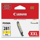Canon CLI-281 XXL Original Inkjet Ink Cartridge - Yellow Pack 1982C001