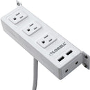 Lorell Under Desk AC Power Center with USB Charger 33996
