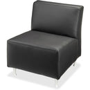 Lorell Fuze Modular Series Armless Lounge Chair 86917