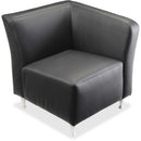 Lorell Fuze Modular Series Left Lounge Chair 86919