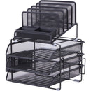 Lorell Divided 4-tier Desktop Organizer 95251