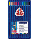 Staedtler Ergosoft Watercolour Pencil Set 156SB12CB