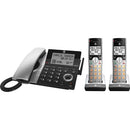 AT&T CL84207 DECT 6.0 Corded/Cordless Phone - Silver, Black CL84207