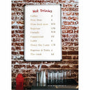 Viztex&reg; Porcelain Magnetic Dry Erase Board with an Aluminium  FCVPM4836A