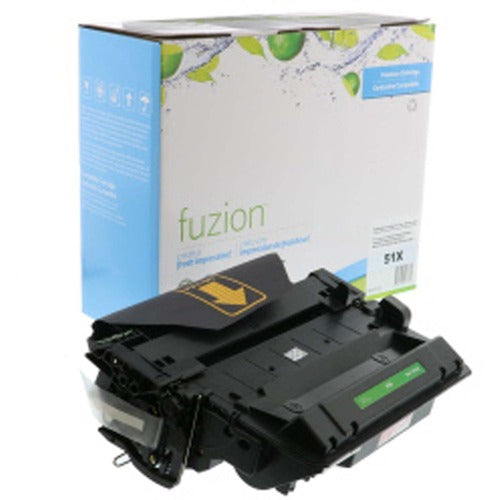 Replacement fuzion Toner Cartridge fits HP 51A - Black GSUGS51XNC