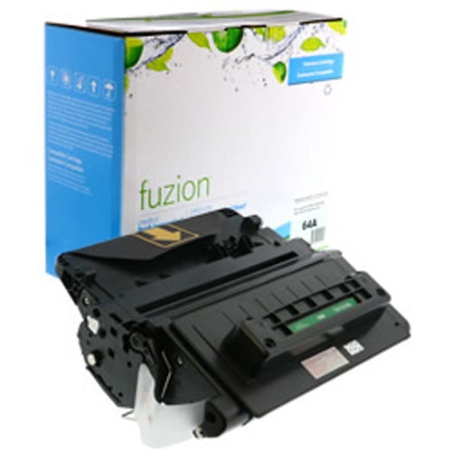 Replacement Fuzion Toner Cartridge Fits  fits HP  64A - Black GSUGS64ANC