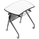 Heartwood Flip Top Nesting Training Table TU98B30WH