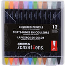 Zebra Zensations Mechanical Coloured Pencils 2.0 mm Assorted Colo 08112