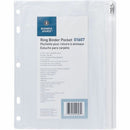 Business Source Punched Economy Binder Pocket 01607