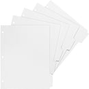 Business Source White Tab Double-reverse Print-on Index 02077