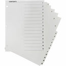 Business Source Table of Content Quick Index Dividers 05857