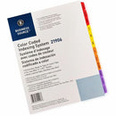 Business Source Jan-Dec Monthly Table of Contents Index Dividers 21906