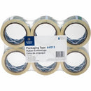 Business Source Crystal Clear Packaging Tape 64013
