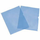 Wilson Jones Plastic Sleeves and Project Folders Blue 22153