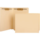 Business Source Straight Tab Cut Letter Recycled Fastener Folder 17262