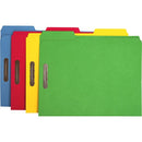Business Source 1/3 Tab Cut Letter Recycled Fastener Folder 17571