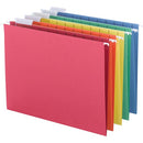 Business Source 1/5 Tab Cut Letter Recycled Hanging Folder 5215AST