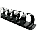 GBC CombBind 19-ring Binding Spines - 1/4" Diameter 00953
