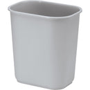 Rubbermaid Commercial Wastebasket Small 13 QT Gray 252098