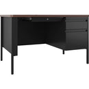 Lorell Fortress Series 48" Right-Pedestal Teachers Desk 66939