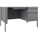 Lorell Fortress Series 48" Right-Pedestal Teachers Desk 66940