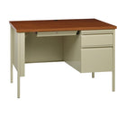 Lorell Fortress Series 45-1/2" Right Single-Pedestal Desk 66947
