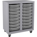 Lorell Pull-out Bins Mobile Storage Unit 71102