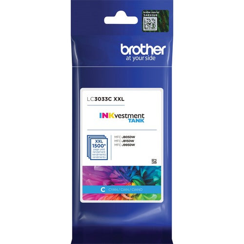 Brother INKvestment LC3033CS Original Ink Cartridge - Cyan BRTLC3033CS