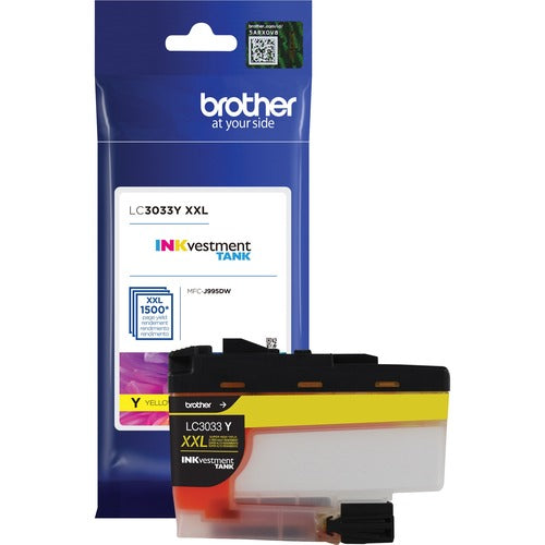 Brother INKvestment LC3033YS Original Ink Cartridge - Yellow BRTLC3033YS