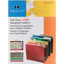 Business Source 1/3 Tab Cut Letter Recycled Hanging Folder 41051