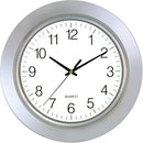 Timekeeper 13" Wall Clock, Chrome Bezel 6450