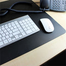 Desktex&reg; Black Vinyl Rectangular Desk Pads - 19" x 24" FPDE1924BV