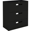 Global 9300 Series Centre Pull Lateral File - 3-Drawer 93363F1HBL