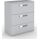 Global 9300 Series Centre Pull Lateral File - 3-Drawer 93363F1HGR