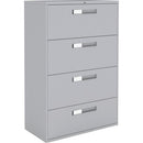 Global 9300 Series Centre Pull Lateral File - 4-Drawer 93364F1HGR