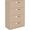 Global 9300 Series Centre Pull Lateral File - 4-Drawer 93364F1HNE