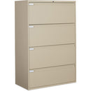 Global 9300 Series Full Pull Lateral File - 4-Drawer 9336P4F1HN