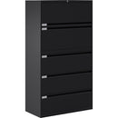Global 9300 Series Full Pull Lateral File - 5-Drawer 9336P5F1HB