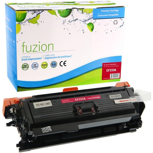 Replacement fuzion Remanufactured Toner Cartridge fits HP 654A - Magenta GSUGSCF333ANC